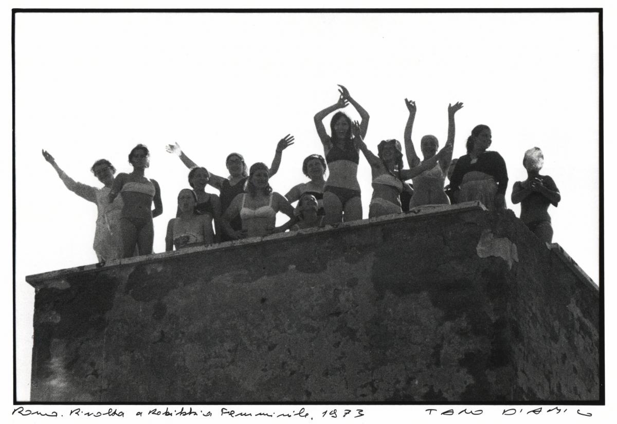 Rebibbia femminile in rivolta, 1973 - foto Tano D'Amico