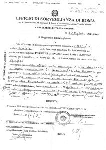 Rigetto licenza copia